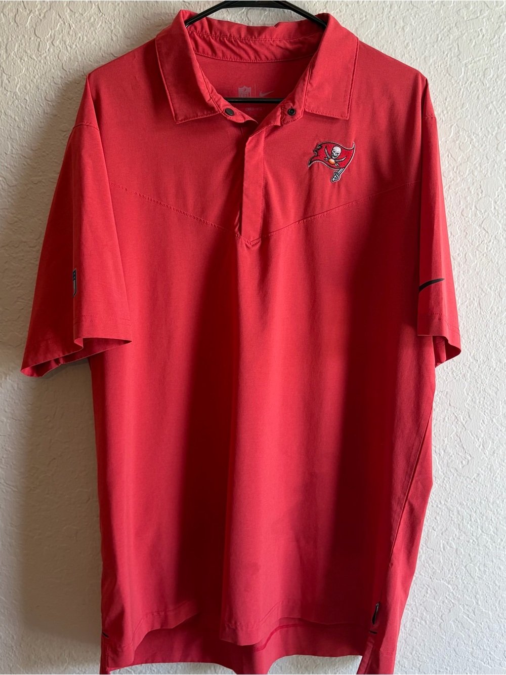 Nike Tampa Bay Buccaneers Dri-Fit Sideline Polo - Men’s XL NFL Bucs NWOT